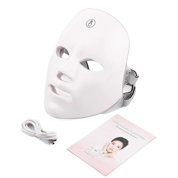 Wireless LED Facial Mask 7 Colours - Picture 3 of 3